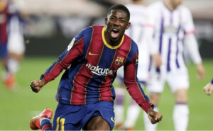 What is the future of Dembele at Barcelona? Liverpool once again is making links with Barcelona in making a deal with the French world champion Ousmane Dembele. The wingers contract with Barcelona will be expiring next June, and Liverpool will be looking to make a swoop at a free transfer for Dembele. Barcelona; Dembele; Osumane; Osumane Dembele; LaMasia; LaLiga; sergino; ansu; gavi; pedri; araujo; dest; barcelonalatest; FCBarcelona ; fati; football; footballnews; soccer; anusufati; serginodest; Usmnt; barca; cules; Messi ; Memphis; sergiñodest; puig; usa; griezmann ;riquipuig; umiti