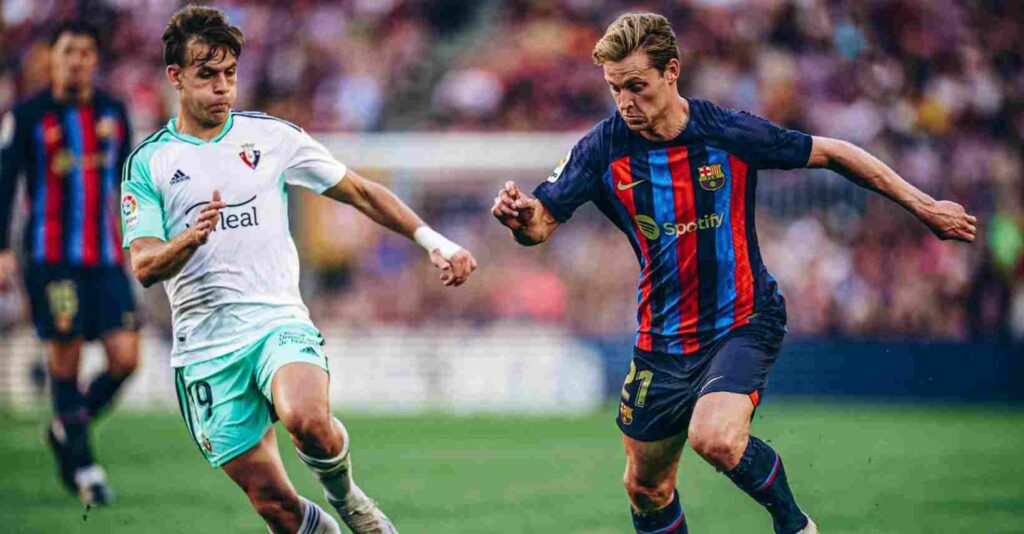 Frenkie De Jong FC Barcelona vs Osasuna - Predicted Lineups, Squad List & Match Preview(Laliga Matchday 33) After securing a dominant win over Real Betis at the weekend, FC Barcelona welcome Osasuna to the Camp nou for the Matchday 33 fixture in Laliga. #barcelona #osasuna #barçaosasunas #barcaosasuna #osasunabarça #LaLiga #Ferran #lamineyamal #barca #fcblive #fcbarcelona #barcelona #ferrantorres #torres #pedri #gavi #barcanews #frenkiedejong #roberto #dembele #CHRISTENSEN #Araujo #Kounde